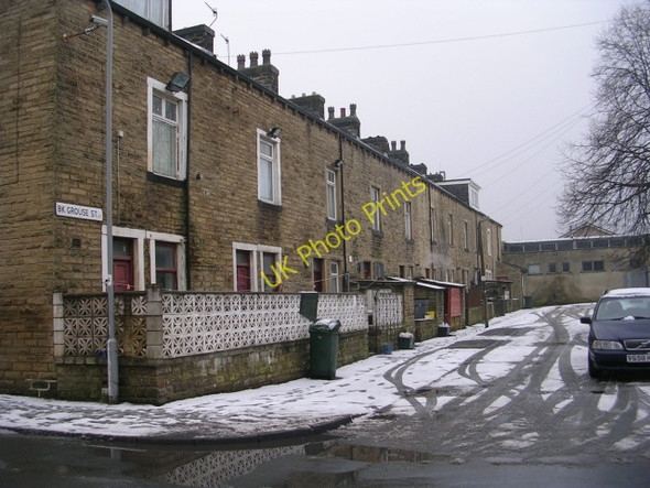 Photo 6"x4" Back Grouse Street - Parson Street Keighley c2009