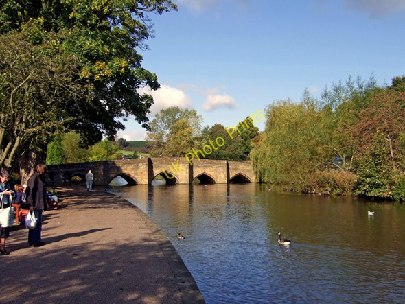 Photo 6"x4" Bakewell bridge Derbyshire Bakewell c2008