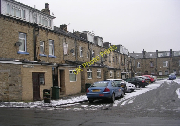 Photo 6"x4" Back Plover Street - Parson Street Keighley c2009