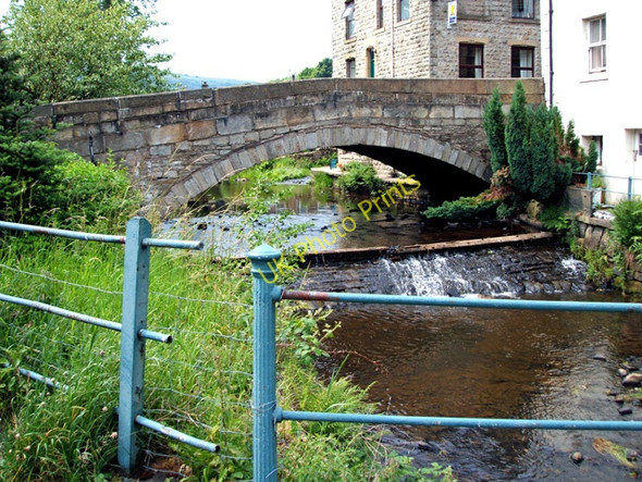 Photo 6"x4" Delph Bridge Delph c2006