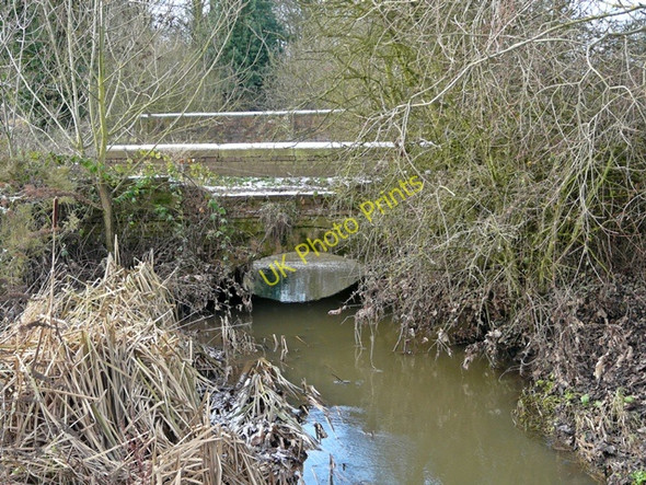 Photo 6"x4" Bridge over Langley Brook, Middleton Lakes RSPB Reserve Cliff\/SP2098 c2009