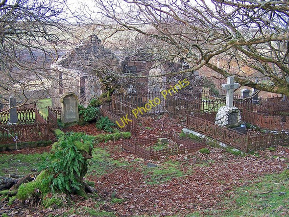 Photo 6"x4" St John's Chapel churchyard Caroy c2009