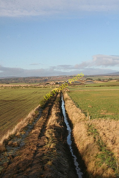 Photo 6"x4" Ditch near Kinalty Haughs Bridgend\/NO3747 c2009
