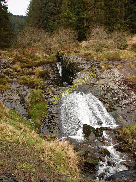 Photo 6"x4" Rhaeadr Blaenhafren Carn Biga c2009