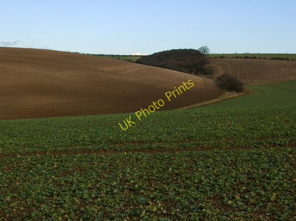 Photo 6"x4" Big Hill from the west Sancton c2009