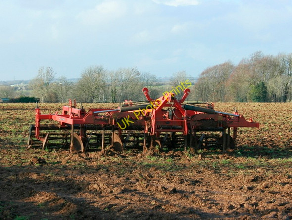 Photo 6"x4" 2009 : Farm implement off Euridge Lane Thickwood c2009