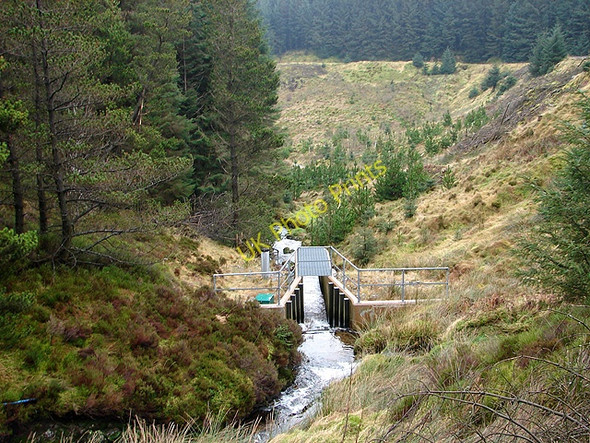 Photo 6"x4" Severn Flume Source of River Severn \/ Afon Hafren c2009