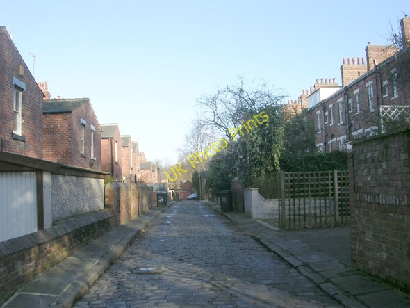 Photo 6"x4" Back Oakwood Drive - Oakwood Boundary Road Leeds\/SE3034 c2009
