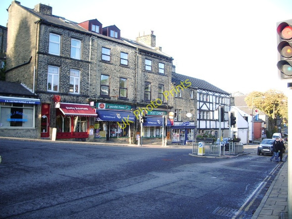 Photo 6"x4" Shops on Halifax Road, Ripponden Ripponden c2008