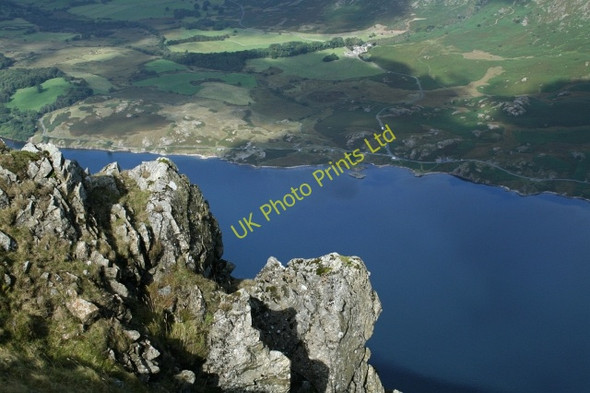 Photo 6"x4" Looking Down on Wastwater. Nether Wasdale c2007