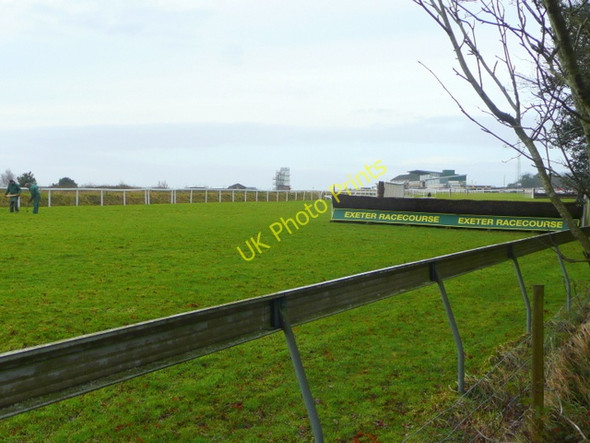 Photo 6"x4" Exeter Racecourse Harcombe\/SX8881 c2009