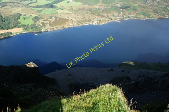 Photo 6"x4" Looking Down on the Screes. Nether Wasdale c2007