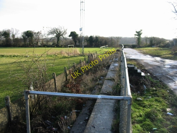 Photo 6"x4" Stands for Snowdown football and rugby club Aylesham c2009