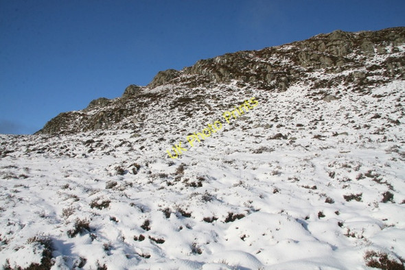 Photo 6"x4" Crags on Creag na Bruaich Invereddrie c2009