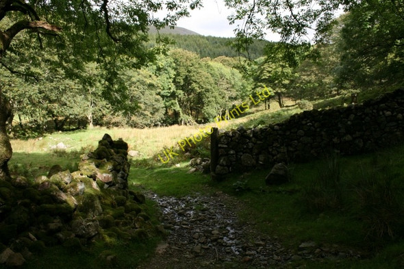 Photo 6"x4" Old Gateway in Miterdale. Boot c2007