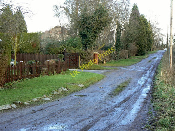 Photo 6"x4" Marston Road Potters Marston c2009