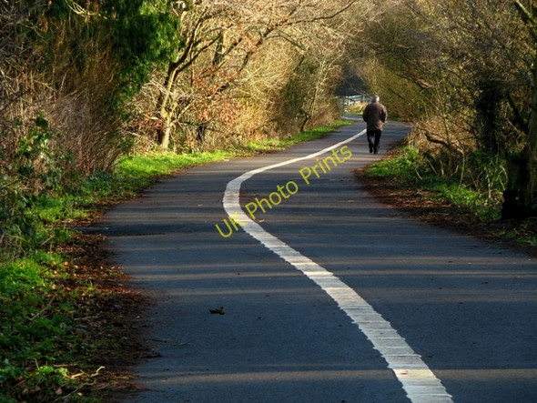 Photo 6"x4" Path near Newforge Lane Dunmurry c2009