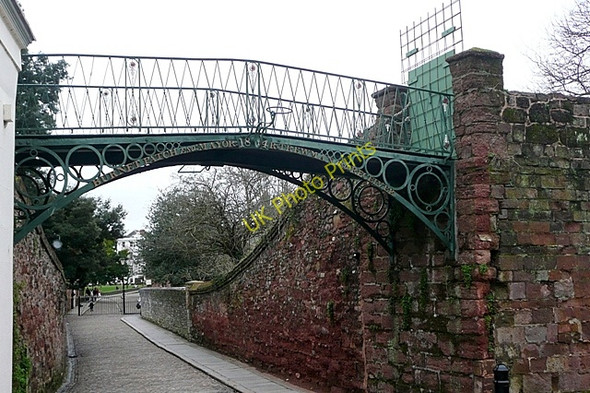 Photo 6"x4" Burnet Patch bridge Exeter c2009