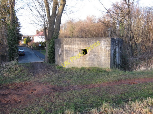 Photo 6"x4" WWII pillbox at Parkgate Neston\/SJ2877 c2009