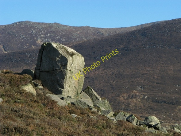 Photo 6"x4" Outcrop on Slievelamagan Attical c2009