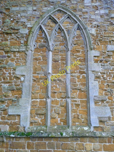 Photo 6"x4" St. John the Baptist's church, South Croxton - detail Barsby c2009