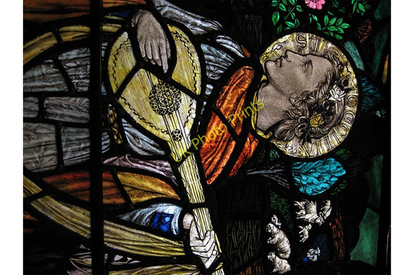 Photo 6"x4" St Cecilia at Shrewsbury Cathedral Shrewsbury c2008
