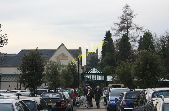 Photo 6"x4" Waitrose from the carpark, Great Malvern Great Malvern c2009