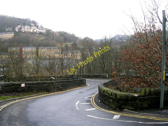 Photo 6"x4" Bridge MVN2\/127 - Palace House Road Hebden Bridge c2009