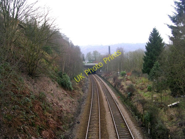 Photo 6"x4" View from Bridge MVN2\/127 - Palace House Road Hebden Bridge c2009
