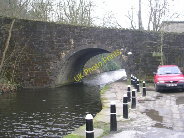 Photo 6"x4" Hebble End Bridge No 18 - Rochdale Canal Hebden Bridge c2009