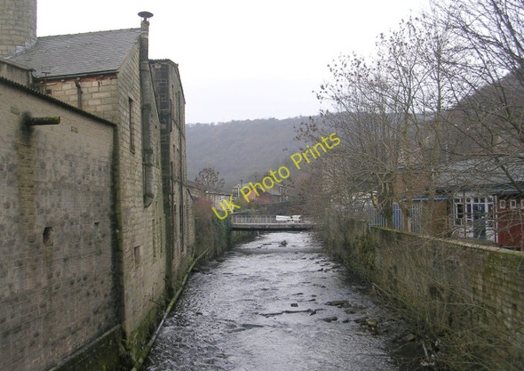 Photo 6"x4" River Calder - Hebble End Hebden Bridge c2009