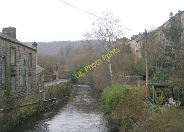 Photo 6"x4" River Calder - Stubbing Holme Road Hebden Bridge c2009