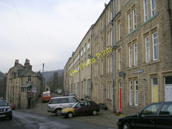 Photo 6"x4" Brunswick Street - Hangingroyd Road Hebden Bridge c2009