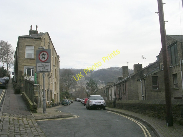 Photo 6"x4" Garnett Street - Hangingroyd Road Hebden Bridge c2009