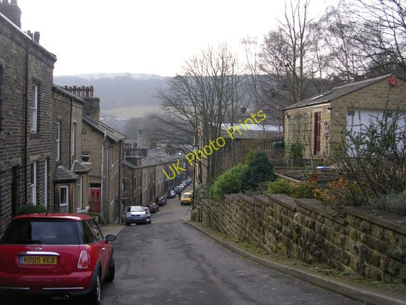 Photo 6"x4" Rose Grove - Moss Lane Hebden Bridge c2009