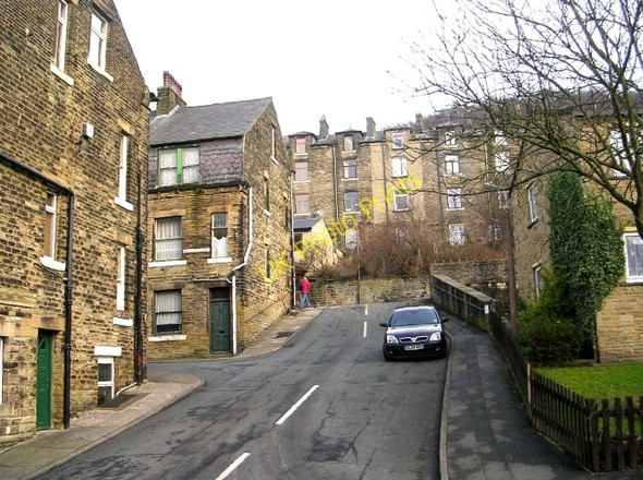 Photo 6"x4" Palestine Road - Victoria Road Hebden Bridge c2009