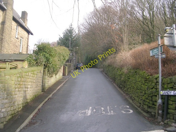 Photo 6"x4" Sandy Gate - Birchcliffe Road Hebden Bridge c2009