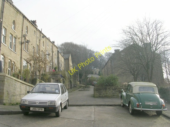 Photo 6"x4" Garden Terrace - Cliffe Street Hebden Bridge c2009