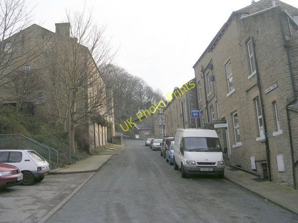 Photo 6"x4" Balmoral Street - School Street Hebden Bridge c2009