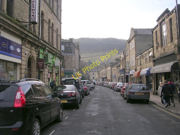 Photo 6"x4" Crown Street Hebden Bridge c2009