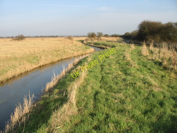 Photo 6"x4" Stream running parallel with Goldstone Drove Lower Goldstone c2009