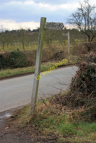 Photo 6"x4" Footpath crossing The Hyde\/SO8340 c2009