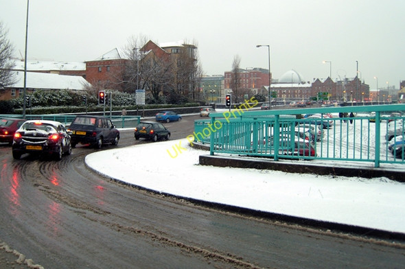 Photo 6"x4" Snow in Belfast Belfast c2009