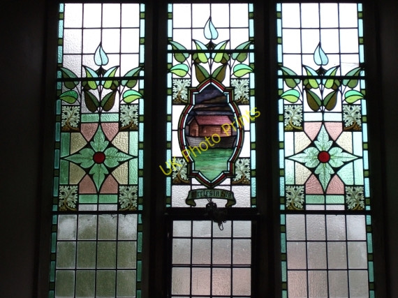 Photo 6"x4" Window in St Ida's church, Ide Ide c2009