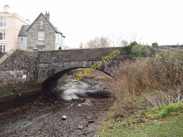 Photo 6"x4" Bridge over the Mill Tail, Totnes Totnes c2009