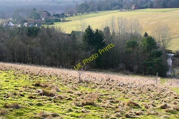 Photo 6"x4" Footpath towards Latimer Latimer c2009