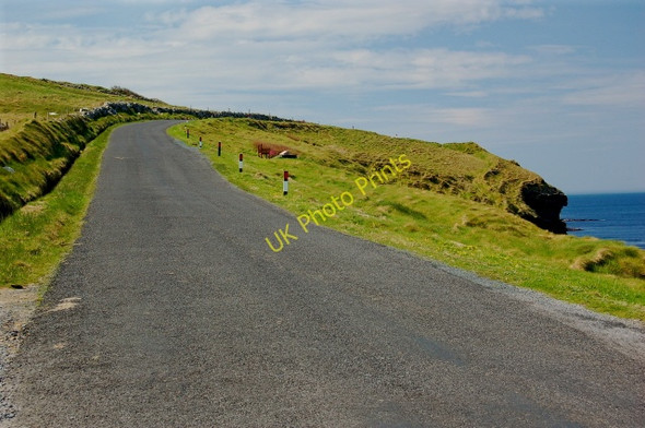 Photo 6"x4" Ascending Mullaghmore coastal road Mullaghmore c2008