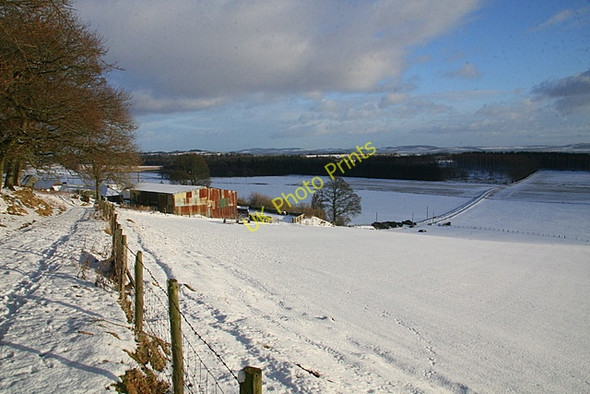 Photo 6"x4" Track up Culhawk Hill Kirkton of Kingoldrum c2009