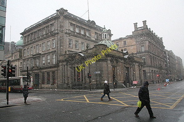 Photo 6"x4" Stop, Look , Listen and Think Glasgow c2009