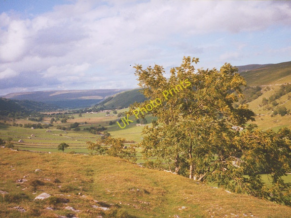 Photo 6"x4" View up Wharfedale from above the Nick Kettlewell c2000